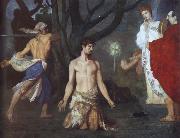 Pierre Puvis de Chavannes The Beheading of Saint John the Baptist Spain oil painting artist